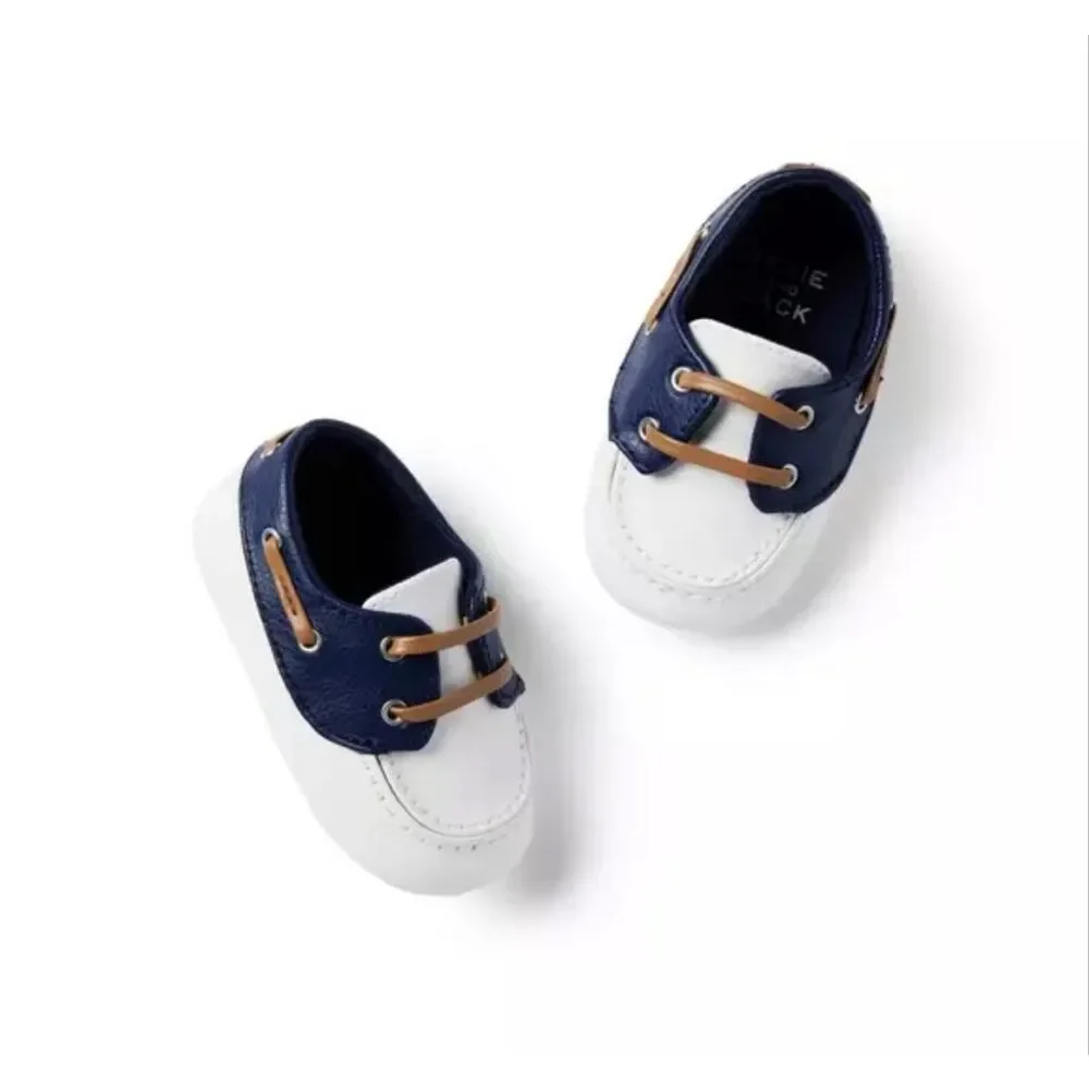 Janie and Jack Baby Boat Shoes Size 12-18 Months